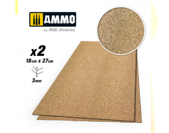 CREATE CORK Fine Grain (3mm) – 2 pcs.