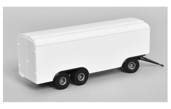 3-осный прицеп-фургон, белый
