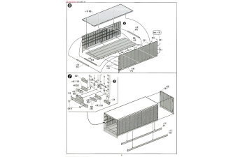 Сборная моделm Hino Ranger 4E Aluminum Panel
