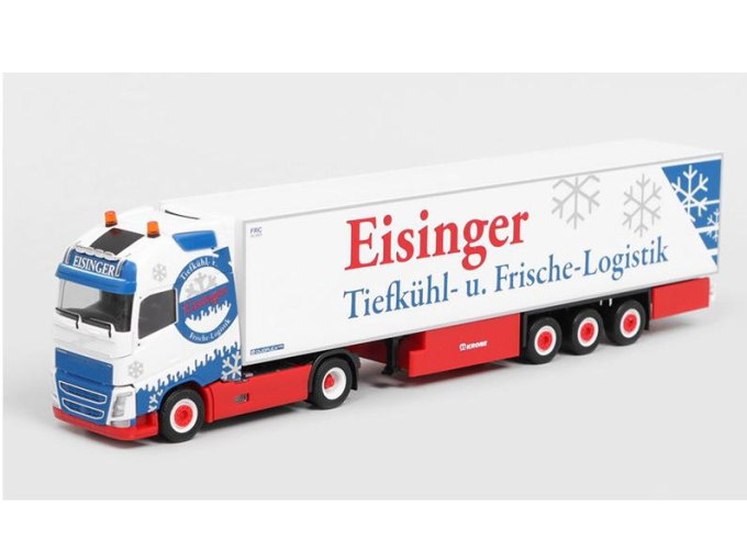 VOLVO FH Globetrotter XL Eisinger, синий/ белый / красный