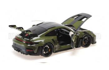 PORSCHE 911 992 Gt3 Rs Coupe (2024), olive/black