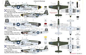 Сборная модель P-51D-5 Mustang ″20.th FG″