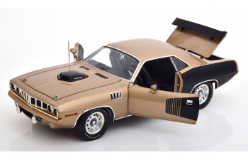 PLYMOUTH Hemi Cuda Super Track Pack (1971), brownmetallic black