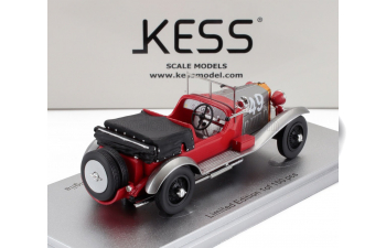 ALFA ROMEO Rl Super Sport №49 7th Mille Miglia (1927) Arturo Mercanti - Carlo Sozzi, Red Silver Black