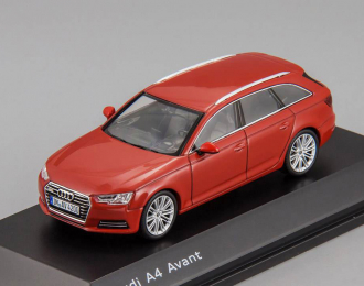 Audi A4 Avant 2015 (tango red)