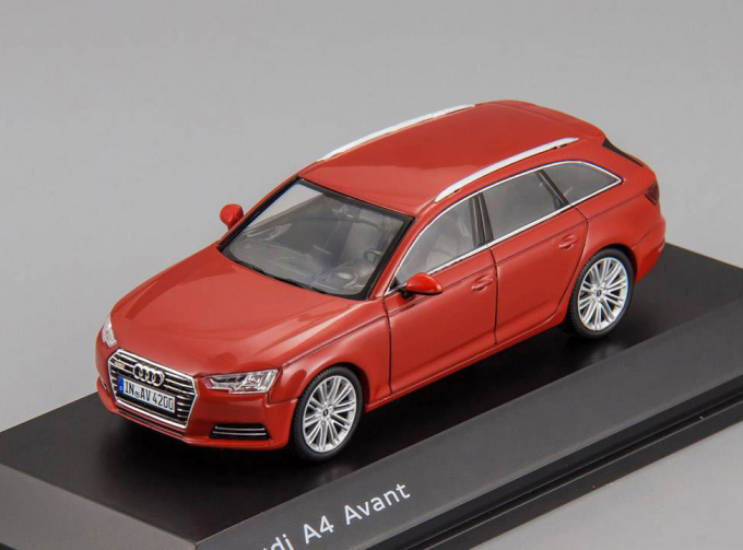 Audi A4 Avant 2015 (tango red)