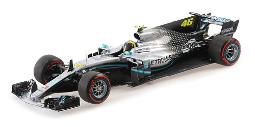 MERCEDES-AMG PETRONAS MOTORSPORT F1 W08 EQ POWER+ - ROSSI - RIDE SWAP 10 DECEMBER VALENCIA 2019