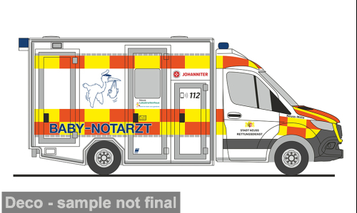 GSF RTW, 2018, Baby - Notarzt Rettungsdienst Neuss