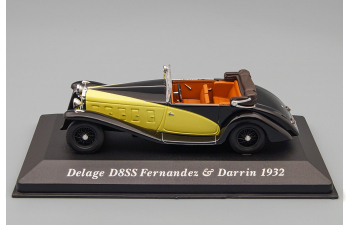 DELAGE D8SS Fernandez Darrin (1932), black / yellow