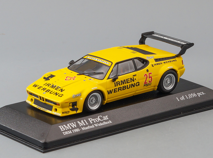 BMW M1 Procar M.Winkelhock DRM #25 (1980), yellow