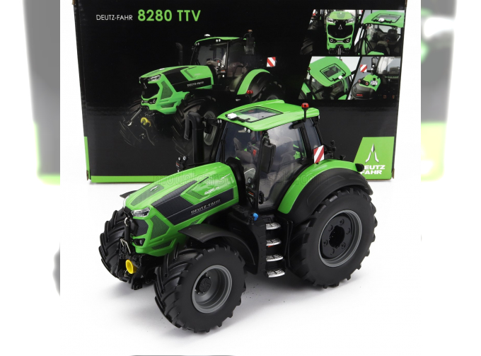 DEUTZ-FAHR 8280 Ttv Tractor (2023), Green Black