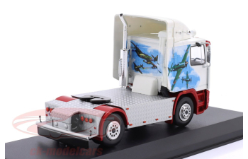Pegaso Troner Sattelzugmaschine (1990), white / red / decor