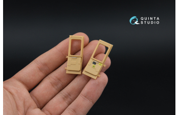 3D Декаль интерьера кабины Mercedes-Benz Wolf SSA (Neverland Hobby) (с 3D-печатными деталями)