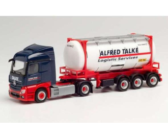 MERCEDES-BENZ Actros S. 2.3 S.Sz. Alfred Talke, blue / red / white