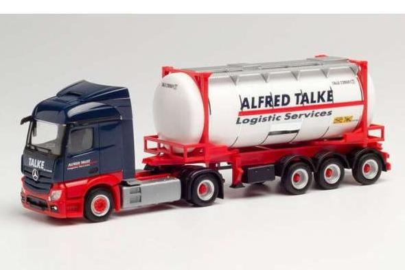 MERCEDES-BENZ Actros S. 2.3 S.Sz. Alfred Talke, blue / red / white