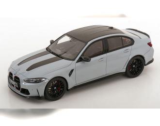 BMW M3 CS (2024), light grey-metallic