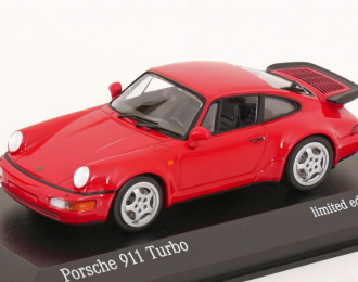 PORSCHE 911 964 Turbo Coupe (1990), Red