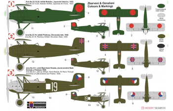 Сборная модель Avia Ba.33 "Metal Prop."