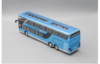 Автобус SETRA синий. 260х60 мм.