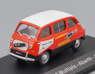 FIAT 750 Multipla Abarth (1960), red / white