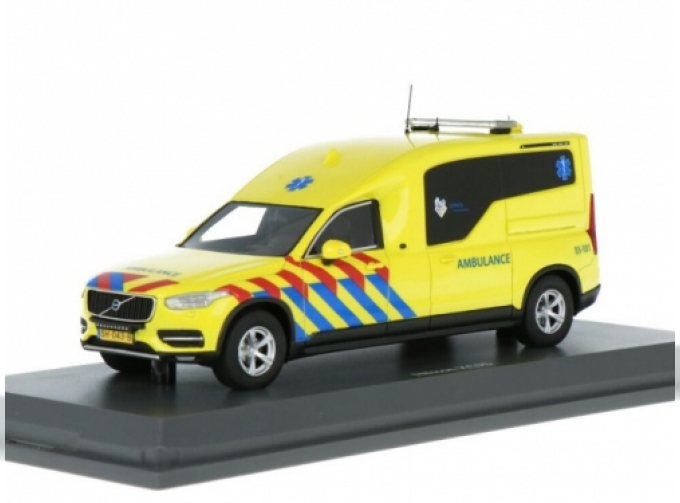 Nilsson XC90 Ambulance Скорая Помощь на базе Volvo XC90 Нидерланды желтый с красным и синим