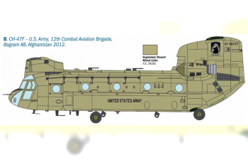 Сборная модель Вертолёт CHINOOK HC.2 / CH-47F