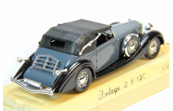 DELAGE D 8/120 Cabriolet (1939), grey / black