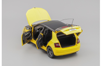 SKODA Fabia (2015), yellow