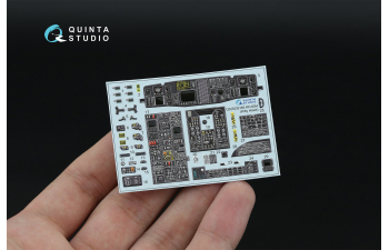 3D Декаль интерьера кабины HH-60H Rescue Hawk (Kitty Hawk)