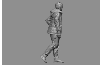 Фигурка Парень идёт (под покраску)