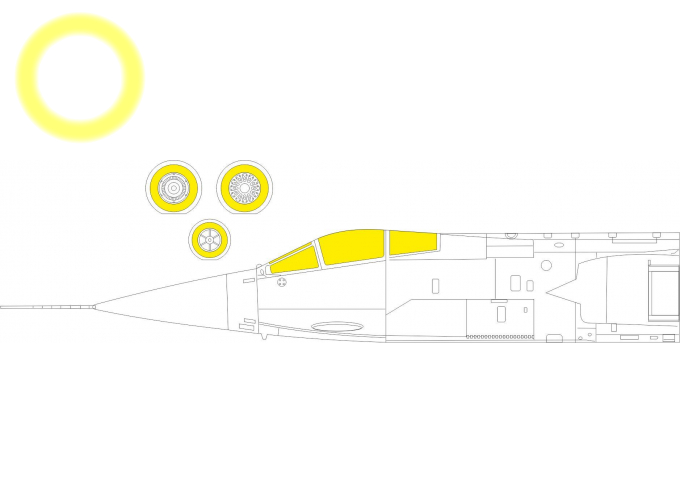 Окрасочная маска для F-104S TFace