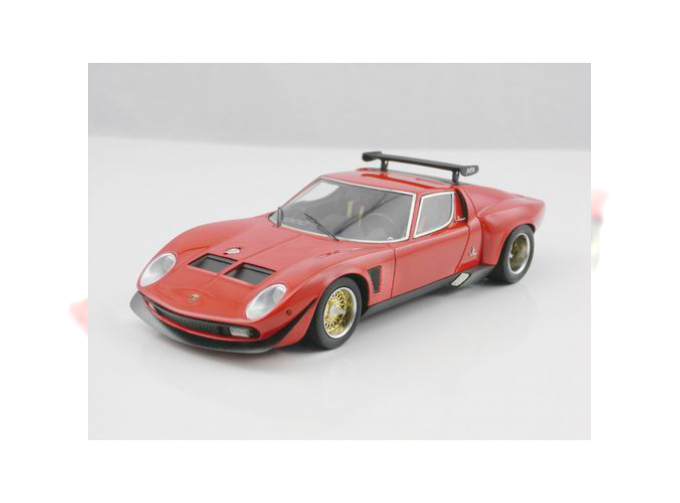 Lamborghini Miura Jota SVR [всё открывается], L.e. 300 pcs. (red)