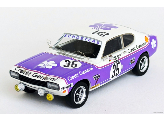 FORD Capri 3000 GLX №35 24h Spa Francorchamps F.Goldstein-C.De Wael (1973), purple/white