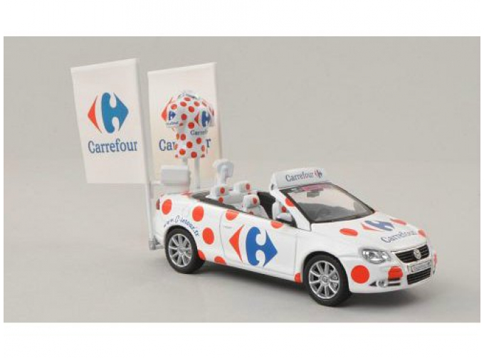 VOLKSWAGEN EOS рекламный Carrefour TDF 2011, white