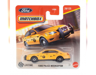 FORD Taurus Police Interceptor (2010), yellow