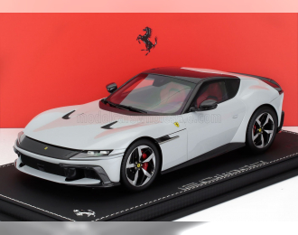 FERRARI 12cilindri Coupe V12 830cv (2024) - Con Vetrina - With Showcase, Bianco Artico - White Met