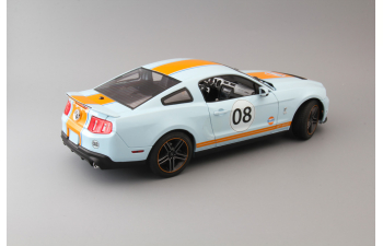 FORD MUSTANG Shelby GT500 "Gulf" 2012 Light Blue with Orange Stripes