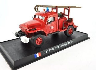 DODGE WC53 Centre De Secqurs #32 (1950), red