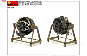 Сборная модель Двигатель CONTINENTAL R975 ENGINE