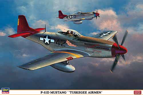 Сборная модель P51D Mustang Tuskegee Airmen