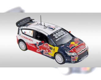 CITROEN C4 WRC Winner Rallye GB (Sebastien Loeb - Daniel Elena) 2009, цветной