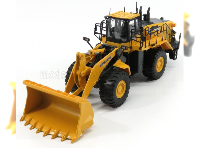 KOMATSU Wa600 Ruspa Gommata - Scraper Tractor, Yellow Black