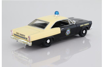 FORD Fairlane Florida Highway Patrol (1966), black / yellow
