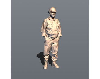 Фигура Рустам строитель (масштаб 1:24, окрашенная)