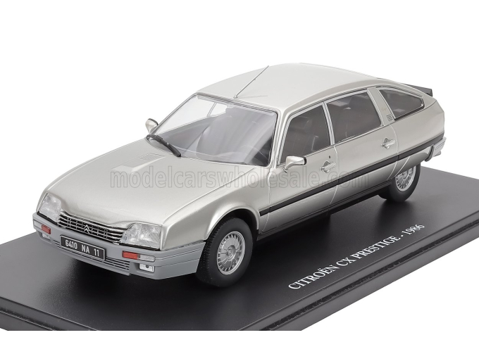 CITROEN Cx Prestige (1986) - Con Vetrina - With Showcase, Silver