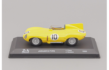 JAGUAR D-type 3.4l Team Ecurie Francorchamps #10 3rd (1955) Jacques Swaters / Johnny Claes, 24h Le Mans Collection