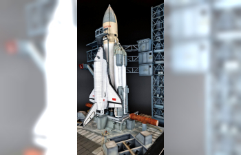 Сборная модель Ракета-носитель "ЭНЕРГИЯ"