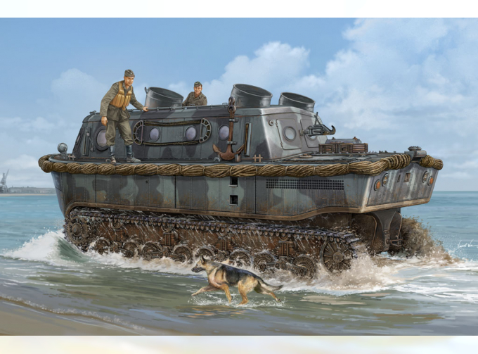 Сборная модель German Land-Wasser-Schlepper early type