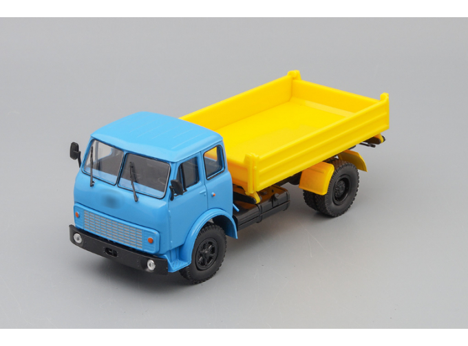 Минский-5111 самосвал с боковой разгрузкой, голубой / желтый