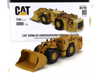 CATERPILLAR Cat R2900 Xe Ruspa Scraper Tractor Underground Mining Loader, Yellow Black